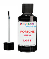 Touch Up Paint For Porsche 911 Carrera Deep Black Code L041 Scratch Repair Kit