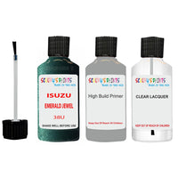 Touch Up Paint For ISUZU ISUZU ( OTHERS ) EMERALD JEWEL GREEN Code 38U Scratch Repair