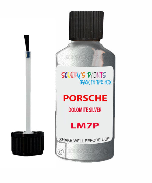 Touch Up Paint For Porsche Gt3 Dolomite Silver Code Lm7P Scratch Repair Kit