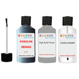 Lacquer metallic paint Porsche 930 Dream Blue Code C7 Scratch Repair Kit