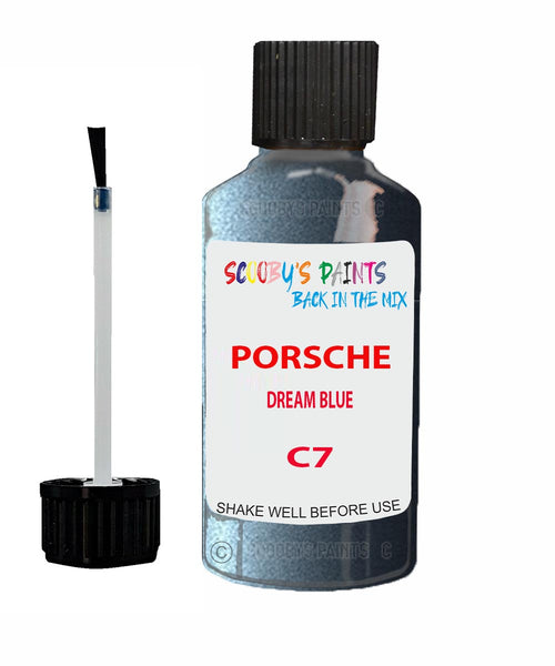 Touch Up Paint For Porsche 911 Dream Blue Code C7 Scratch Repair Kit