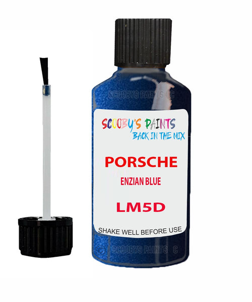 Touch Up Paint For Porsche Gt3 Enzian Blue Code Lm5D Scratch Repair Kit