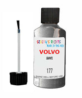 Paint For Volvo 200 Series Graphite Code 177 Touch Up Scratch Repair Paint