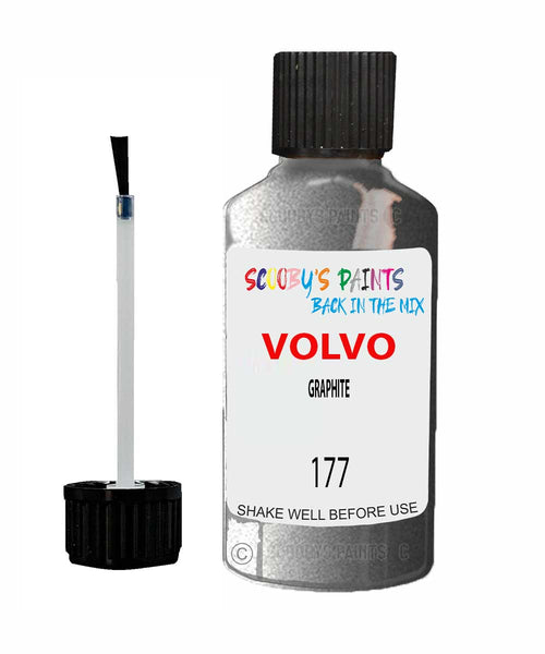 Paint For Volvo 900 Series Graphite Code 177 Touch Up Scratch Repair Paint