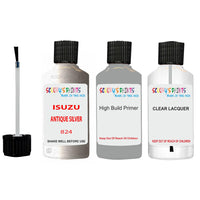 Touch Up Paint For ISUZU STYLUS ANTIQUE SILVER Code 824 Scratch Repair