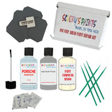paint scuff chip stone Porsche Other Models Annie Blue Code Y34 Scratch Repair Kit