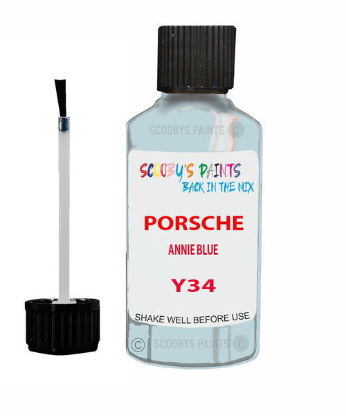 Touch Up Paint For Porsche Other Models Annie Blue Code Y34 Scratch Repair Kit