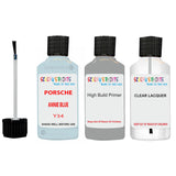 Lacquer metallic paint Porsche Other Models Annie Blue Code Y34 Scratch Repair Kit