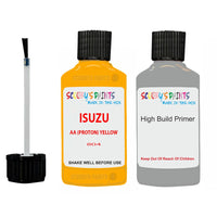 Touch Up Paint For ISUZU VEHICROSS AA (PROTON) YELLOW Code 804 Scratch Repair