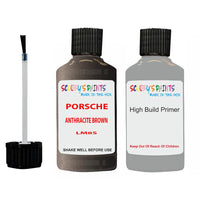 anti rust primer for Porsche Cayman Anthracite Brown Code Lm8S Scratch Repair Kit