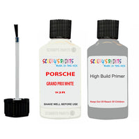 anti rust primer for Porsche 930 Grand Prix White Code 92R Scratch Repair Kit