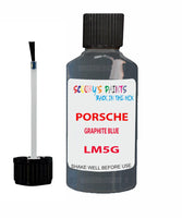 Touch Up Paint For Porsche Carrera Graphite Blue Code Lm5G Scratch Repair Kit