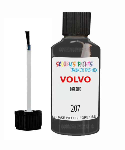 Paint For Volvo Other Models Dark Blue Code 207 Touch Up Scratch Repair Paint