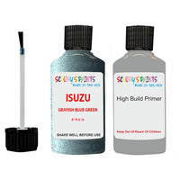 Touch Up Paint For ISUZU ISUZU ( OTHERS ) GRAYISH BLUE GREEN Code FN3 Scratch Repair