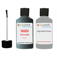 Touch Up Paint For ISUZU ISUZU ( OTHERS ) GRAYISH GREEN Code DL0 Scratch Repair