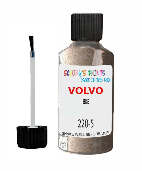 Paint For Volvo Other Models Beige Code 220-5 Touch Up Scratch Repair Paint