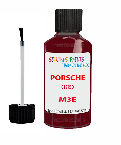 Touch Up Paint For Porsche Cayenne Gts Red Code M3E Scratch Repair Kit
