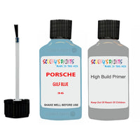 anti rust primer for Porsche 914 Gulf Blue Code 36 Scratch Repair Kit