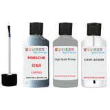 Lacquer metallic paint Porsche Cayman Ice Blue Code Lm5Q Scratch Repair Kit