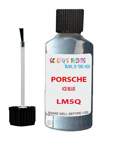 Touch Up Paint For Porsche Cayman Ice Blue Code Lm5Q Scratch Repair Kit