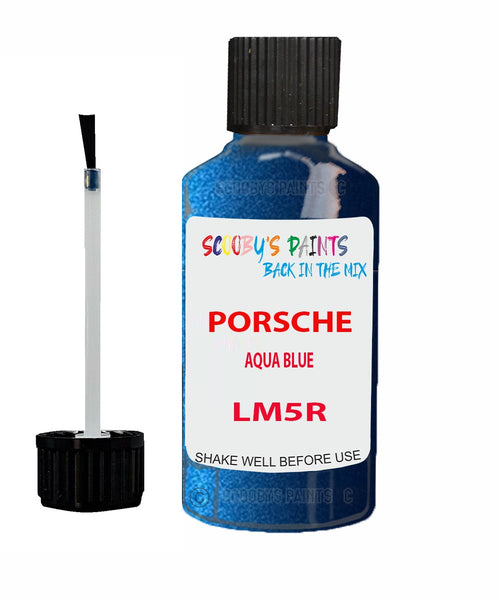 Touch Up Paint For Porsche 911 Carrera Aqua Blue Code Lm5R Scratch Repair Kit