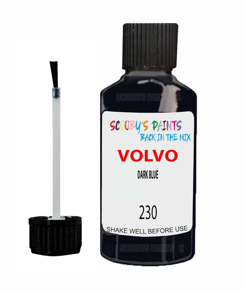 Paint For Volvo 300 Series Dark Blue Code 230 Touch Up Scratch Repair Paint