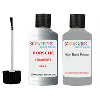 anti rust primer for Porsche Cayman Iceland Silver Code B5S Scratch Repair Kit