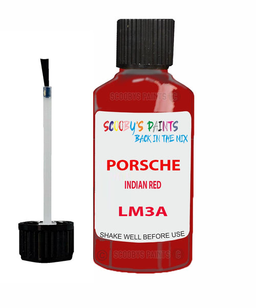 Touch Up Paint For Porsche 931 Indian Red Code Lm3A Scratch Repair Kit