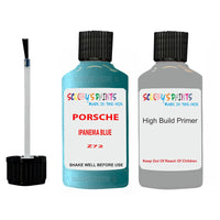 anti rust primer for Porsche Cayman Ipanema Blue Code Z72 Scratch Repair Kit