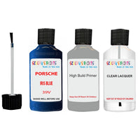 Lacquer metallic paint Porsche 911 Iris Blue Code 39V Scratch Repair Kit
