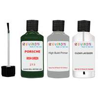 Lacquer metallic paint Porsche 912 Irish Green Code 213 Scratch Repair Kit
