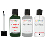 Lacquer metallic paint Porsche 912 Irish Green Code 213 Scratch Repair Kit