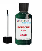 Touch Up Paint For Porsche Cayenne Jet Green Code Lz6H Scratch Repair Kit