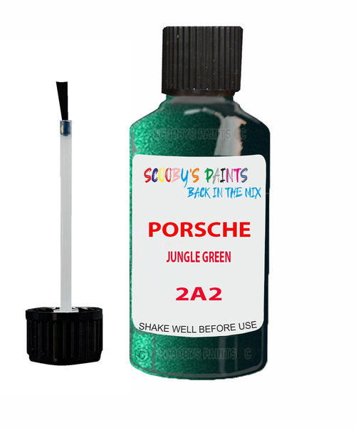 Touch Up Paint For Porsche 911 Jungle Green Code 2A2 Scratch Repair Kit