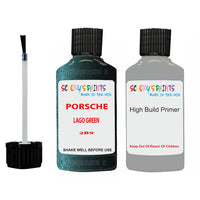 anti rust primer for Porsche Carrera Lago Green Code 2B9 Scratch Repair Kit