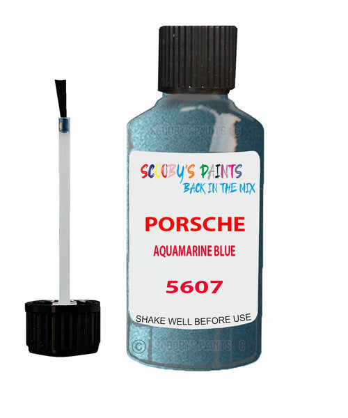 Touch Up Paint For Porsche Other Models Aquamarine Blue Code 5607 Scratch Repair Kit