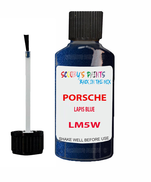 Touch Up Paint For Porsche Cayman Lapis Blue Code Lm5W Scratch Repair Kit