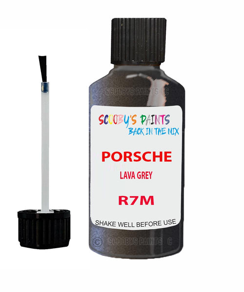 Touch Up Paint For Porsche Cayenne Lava Grey Code R7M Scratch Repair Kit