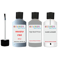 Touch Up Paint For ISUZU PICK UP TRUCK LT BLUE Code 852 Scratch Repair