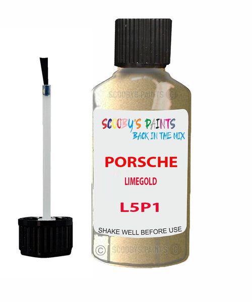 Touch Up Paint For Porsche 911 Turbo Limegold Code L5P1 Scratch Repair Kit
