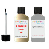 anti rust primer for Porsche 911 Turbo Limegold Code L5P1 Scratch Repair Kit