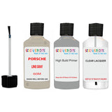 Lacquer metallic paint Porsche 911 Line Gray Code 60M Scratch Repair Kit