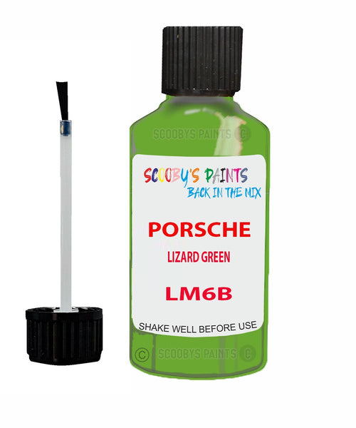 Touch Up Paint For Porsche Carrera Lizard Green Code Lm6B Scratch Repair Kit