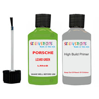 anti rust primer for Porsche Gt3 Lizard Green Code Lm6B Scratch Repair Kit