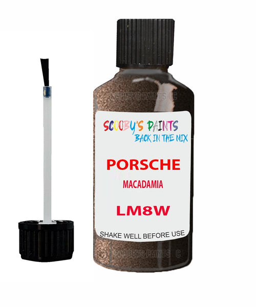 Touch Up Paint For Porsche Carrera Macadamia Code Lm8W Scratch Repair Kit
