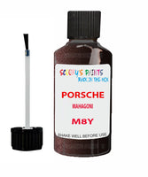 Touch Up Paint For Porsche 911 Carrera Mahagoni Code M8Y Scratch Repair Kit
