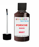 Touch Up Paint For Porsche Gt3 Mahagoni Code M8Y Scratch Repair Kit