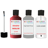 Touch Up Paint For ISUZU ISUZU ( OTHERS ) MARSEILLE RED Code Z549 Scratch Repair