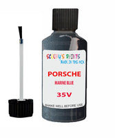 Touch Up Paint For Porsche 930 Marine Blue Code 35V Scratch Repair Kit