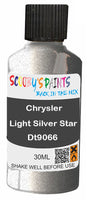scratch and chip repair for damaged Wheels Chrysler Light Silver Star Silver-Grey